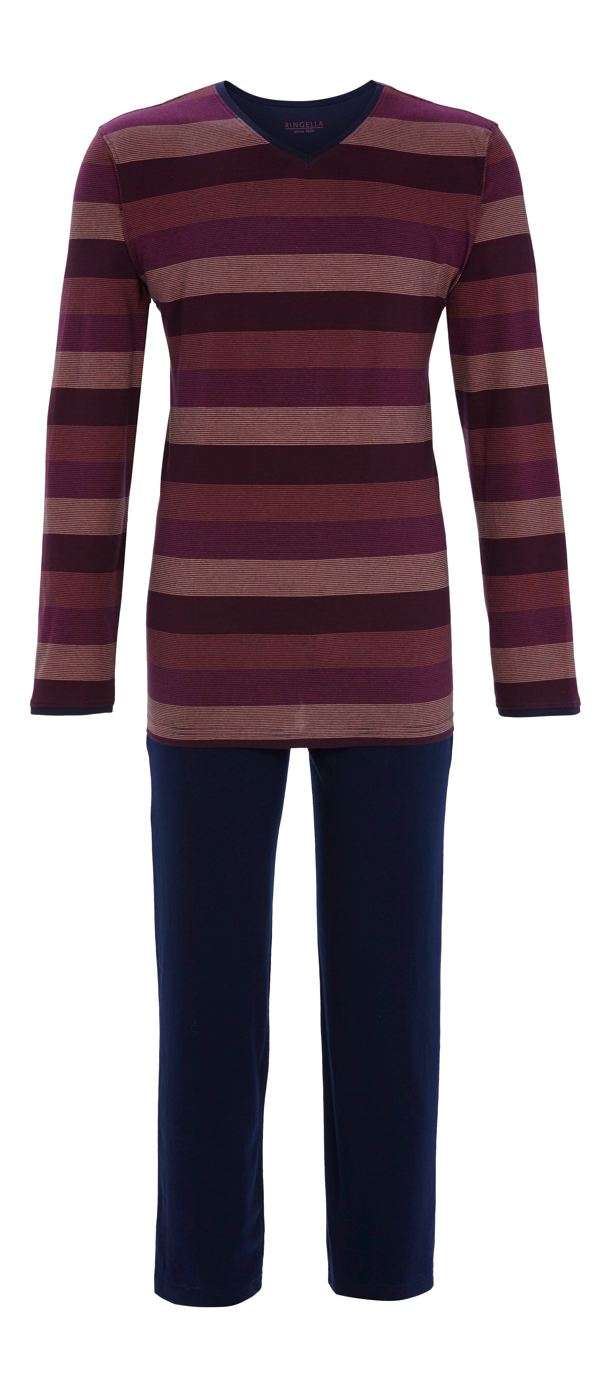 Pyjama mit V-Ausschnitt