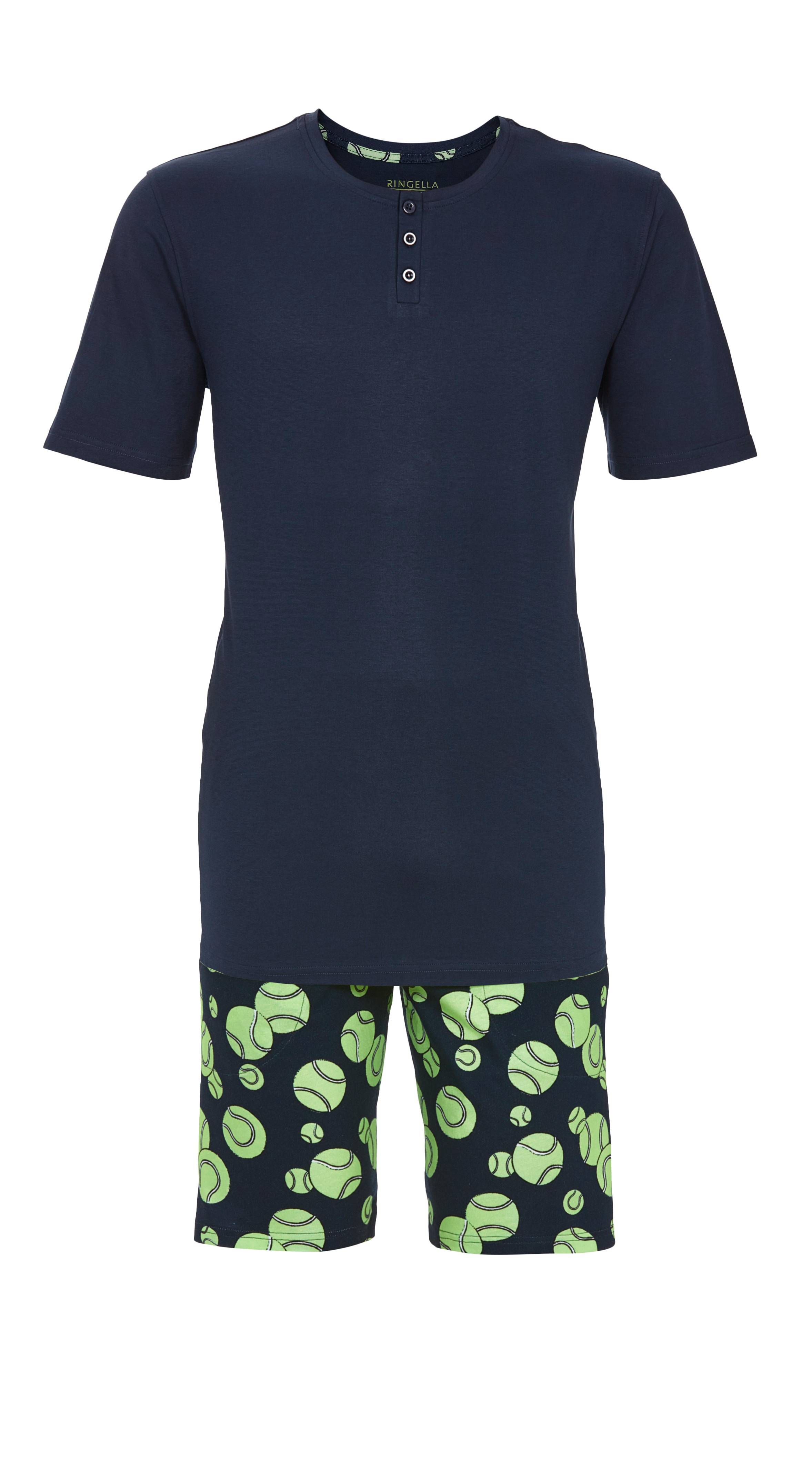 Shorty mit kurzer Knopfleiste