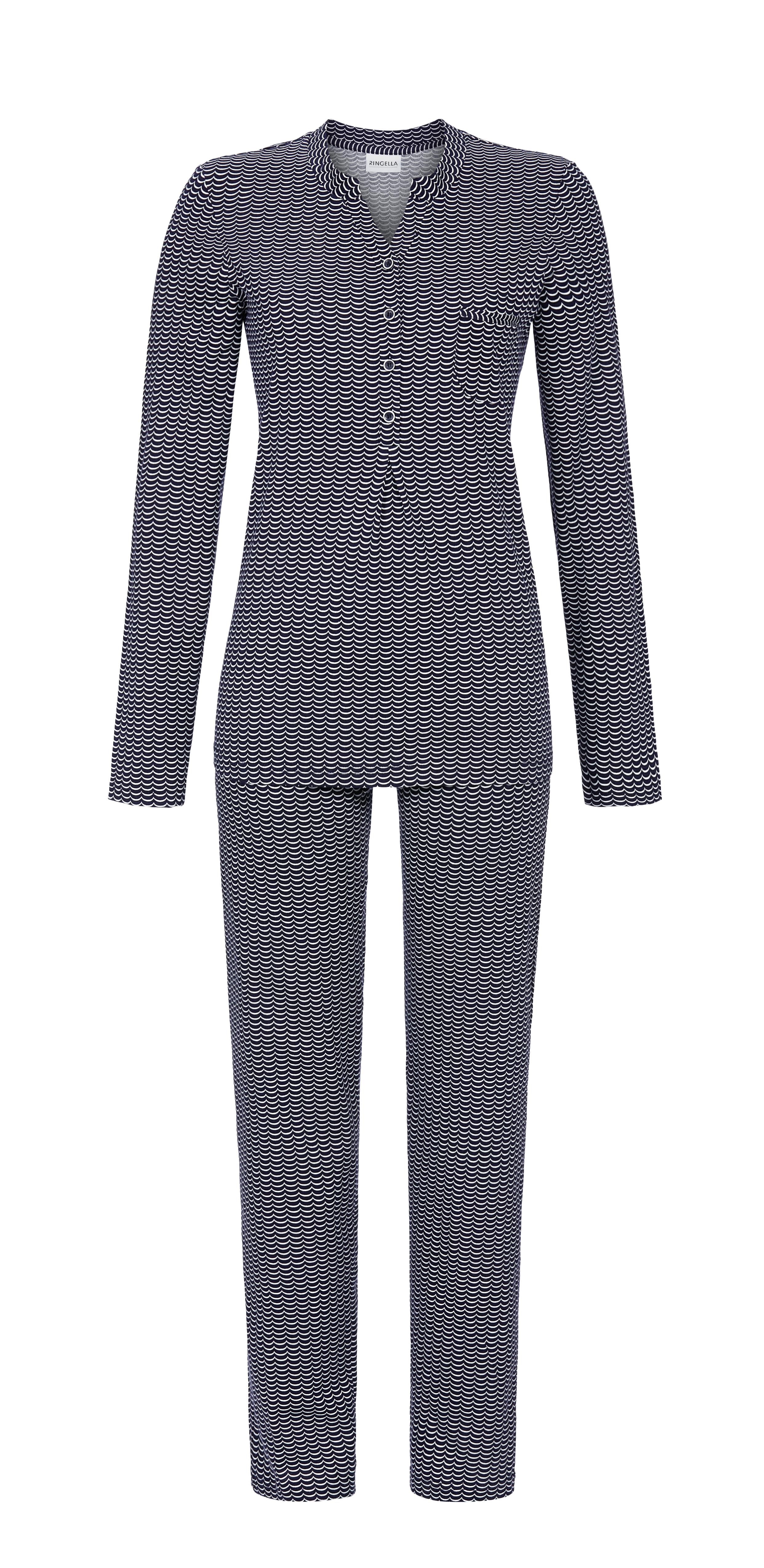  Pyjama mit Knopfleiste