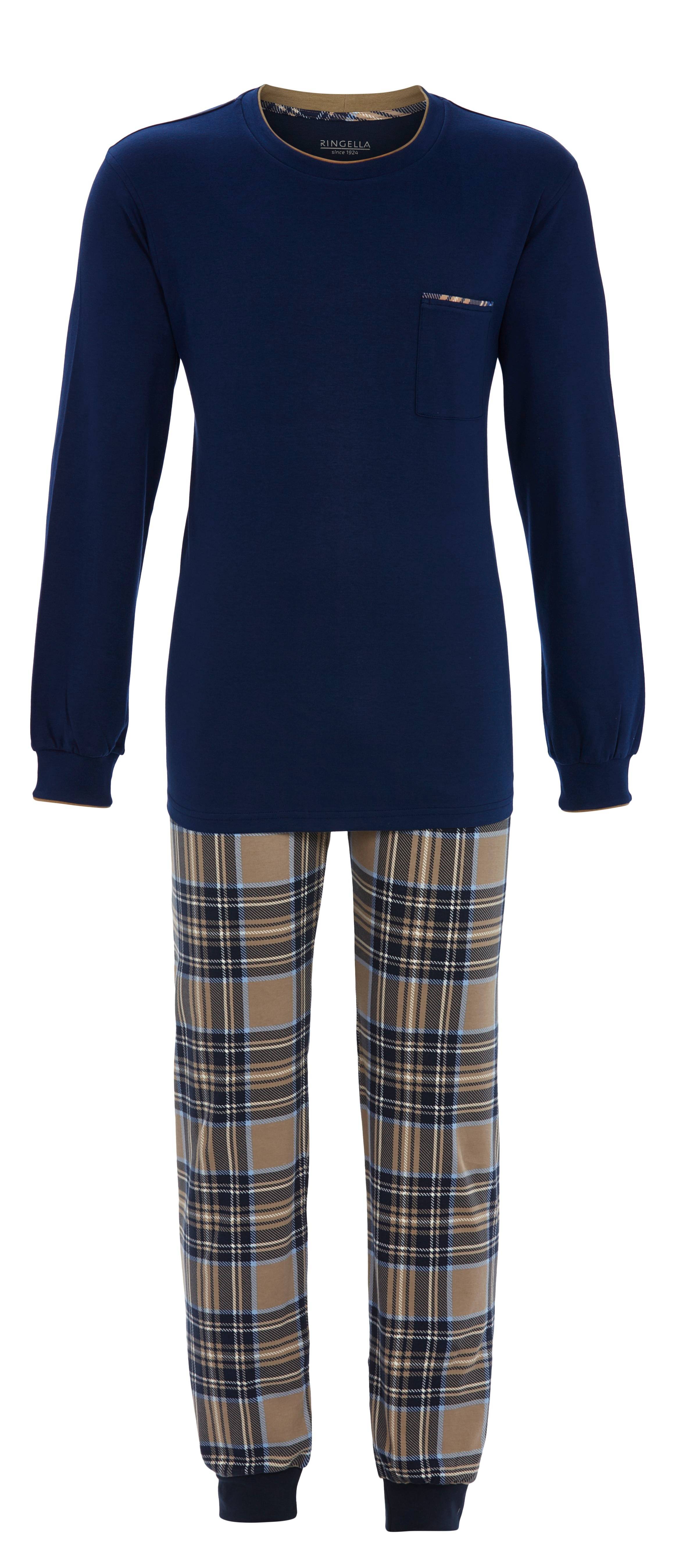 Pyjama mit Strickbündchen