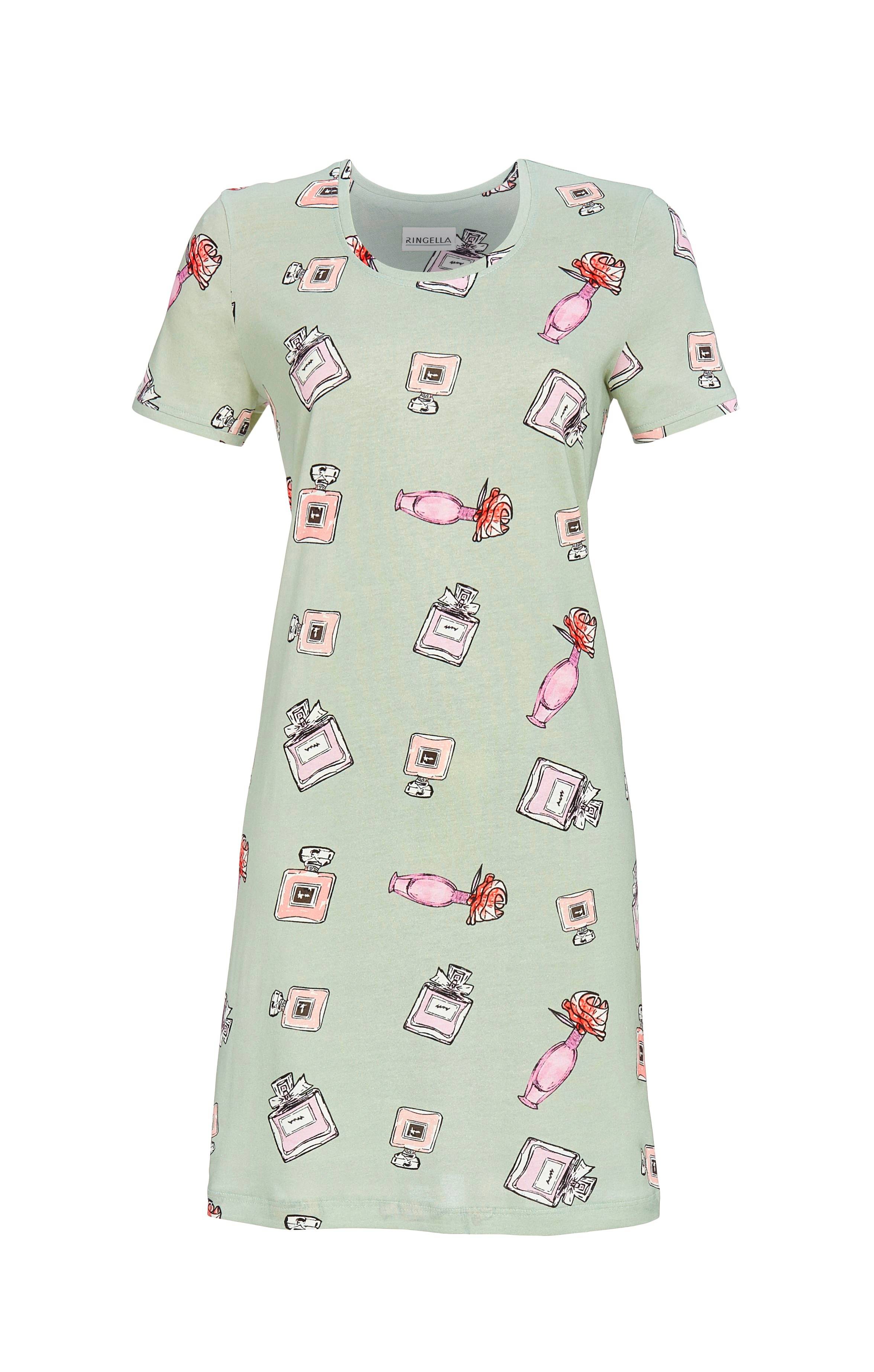 Sleepshirt mit Parfum-Flakons