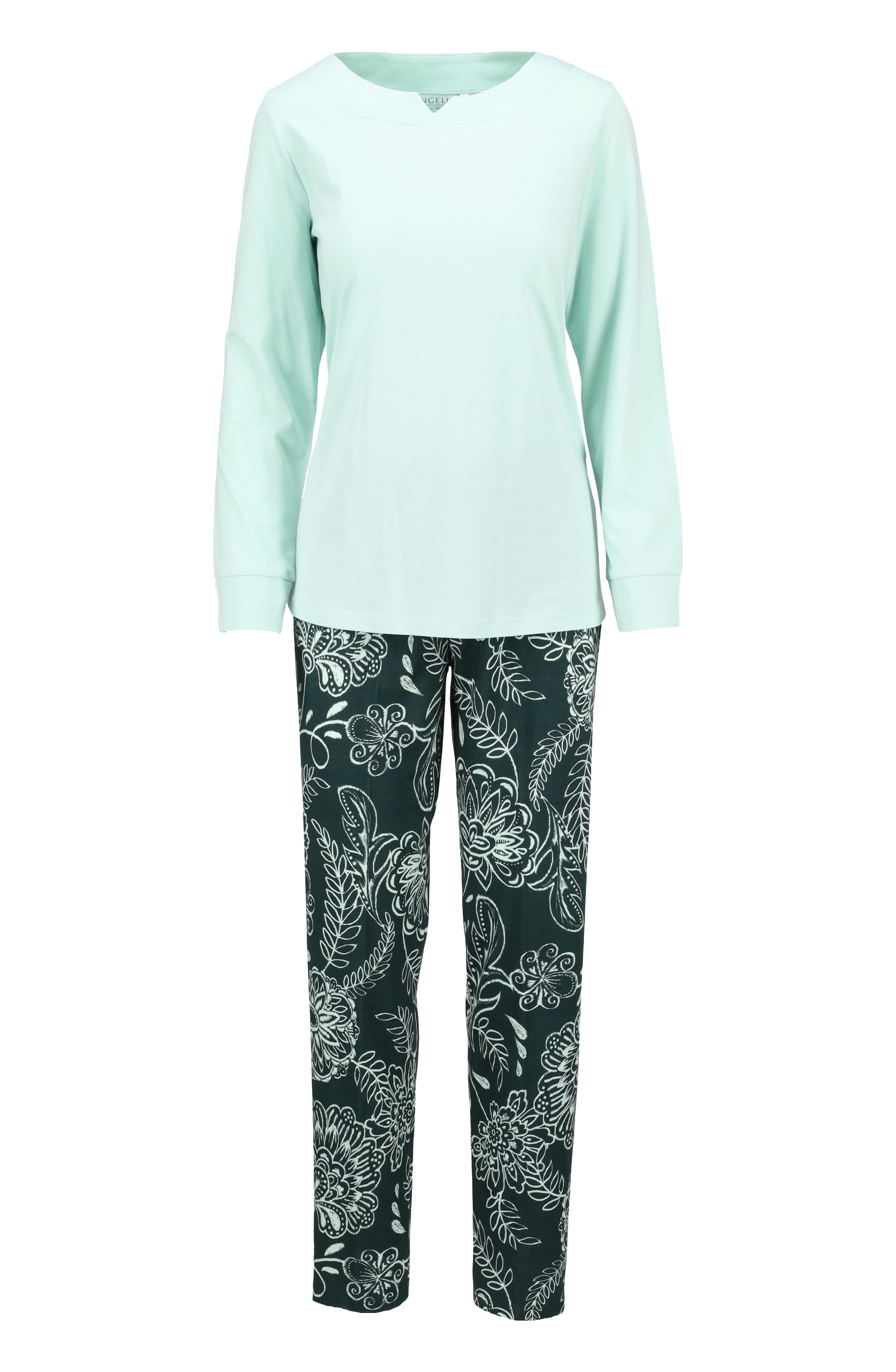 Pyjama mit Hose im Floraldessin
