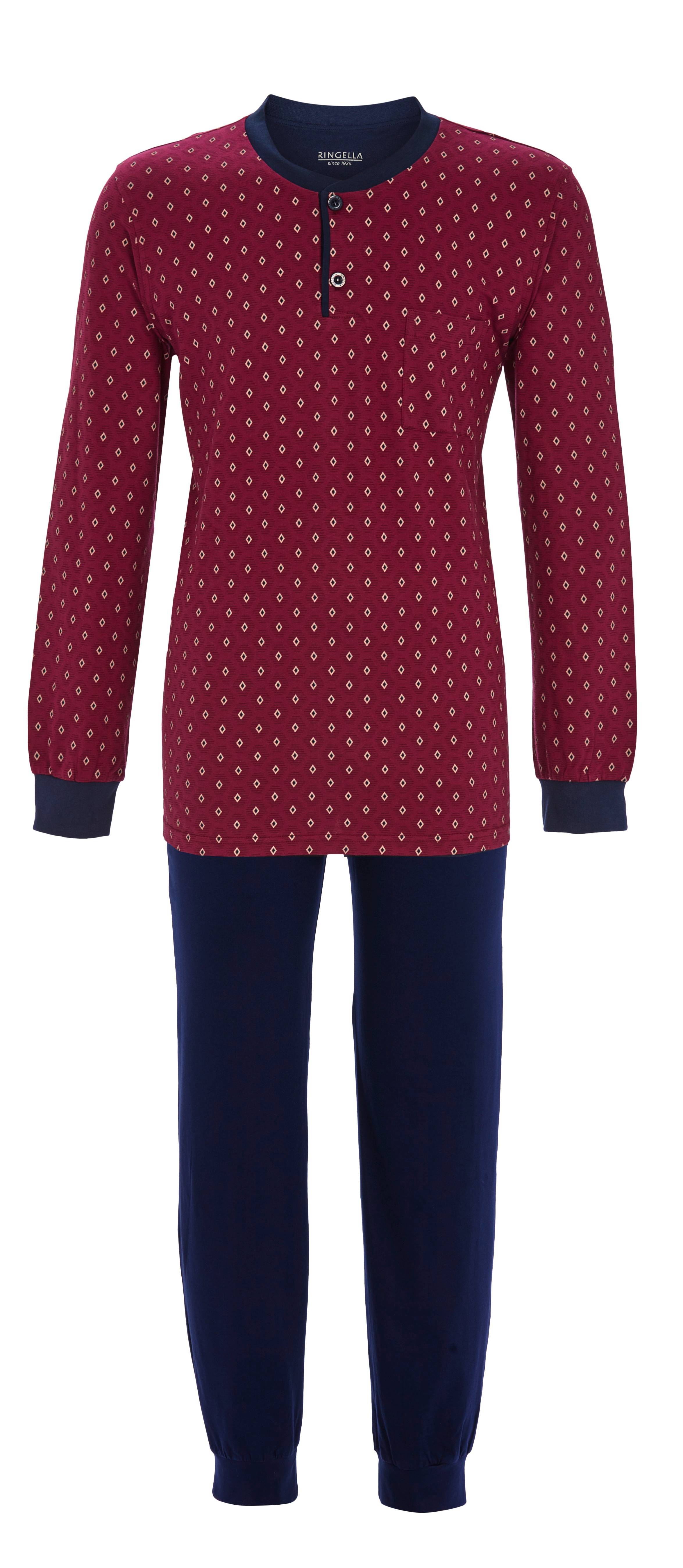 Pyjama mit Strickbündchen