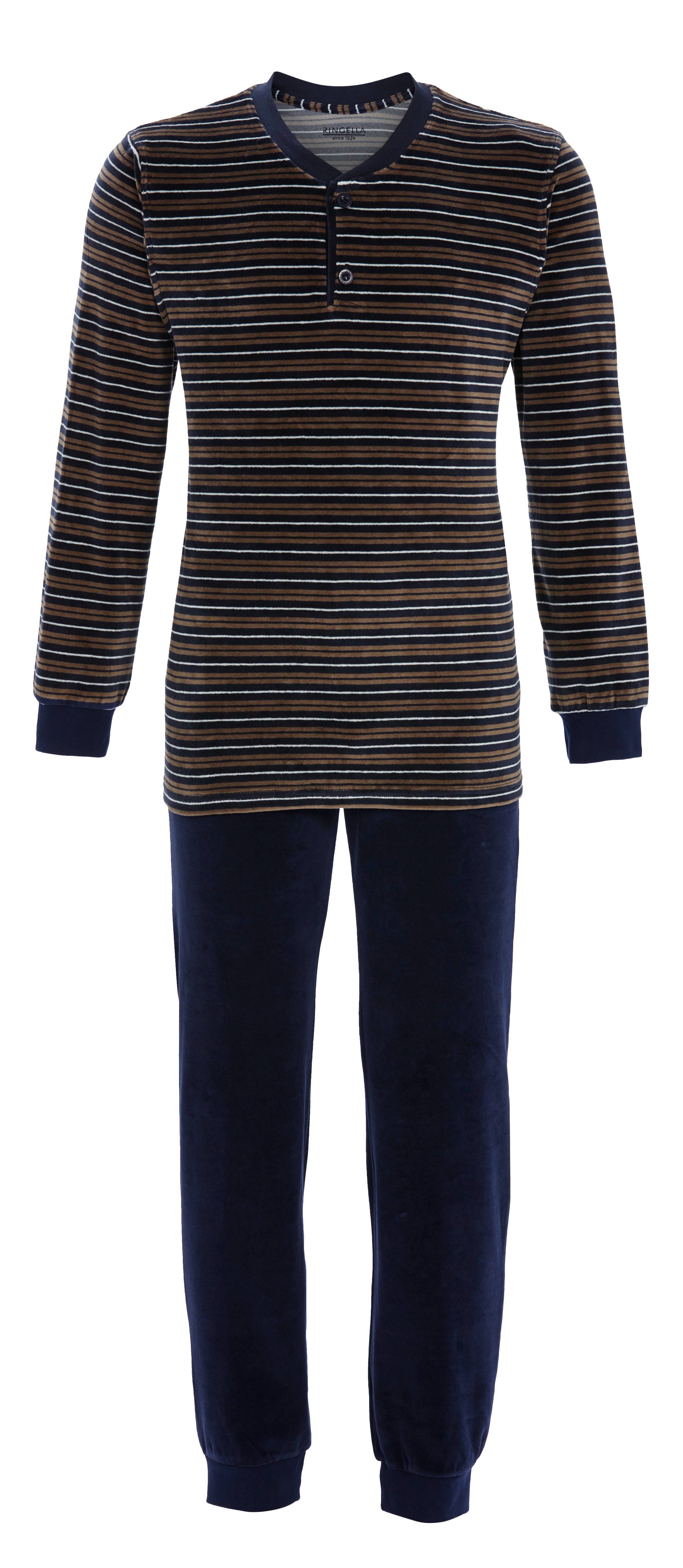 Nicki-Anzug mit Strickbündchen