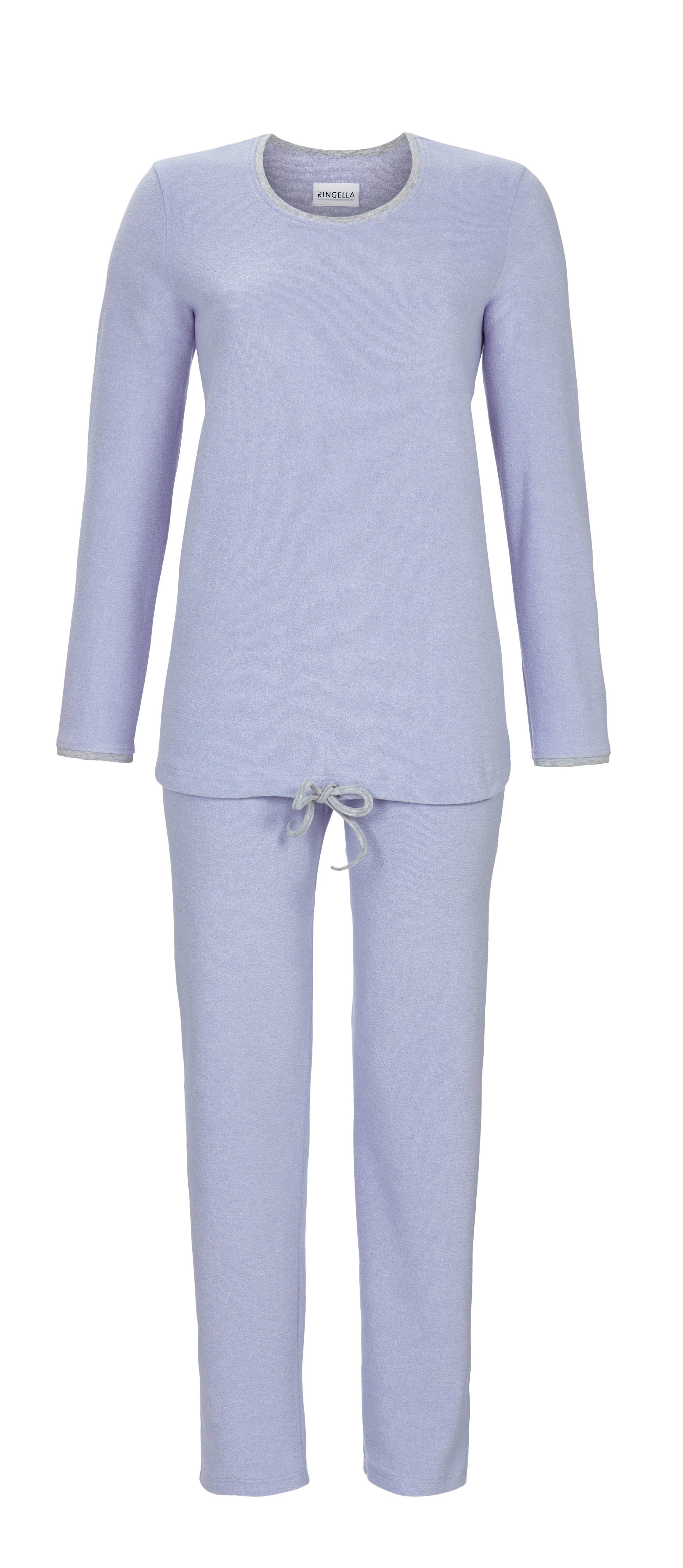 Pyjama aus Stretchfrottee und mit Tunnelzug