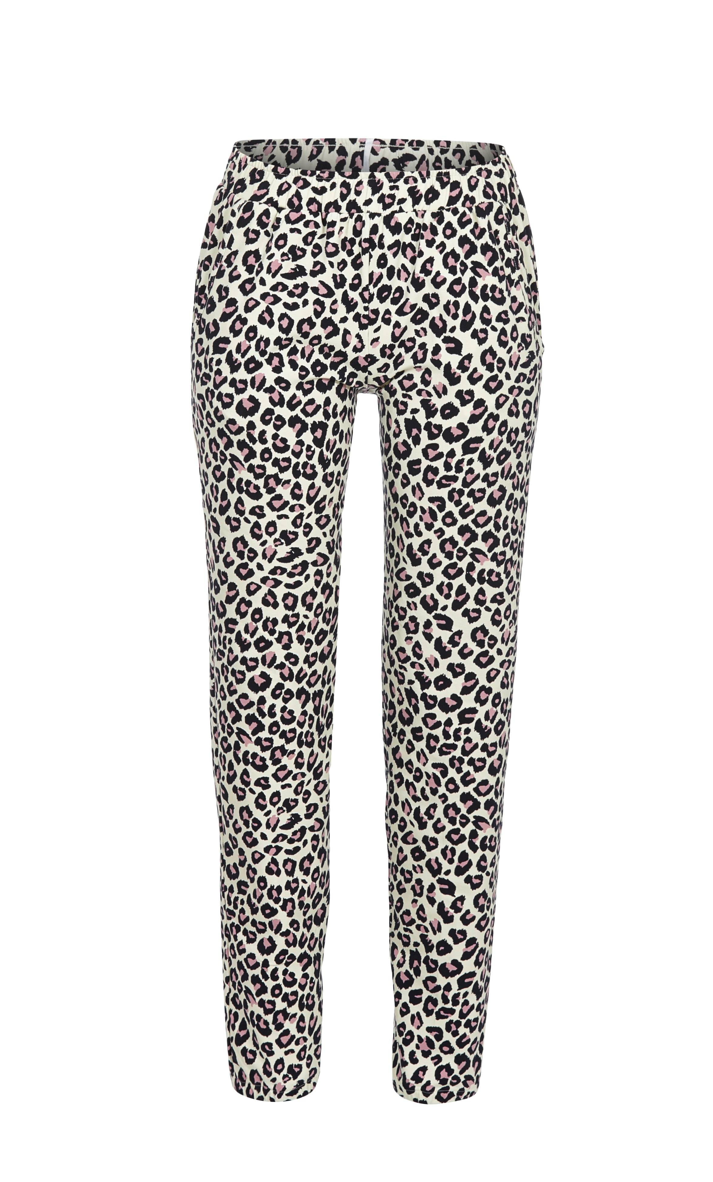Lange Hose mit Animalprint