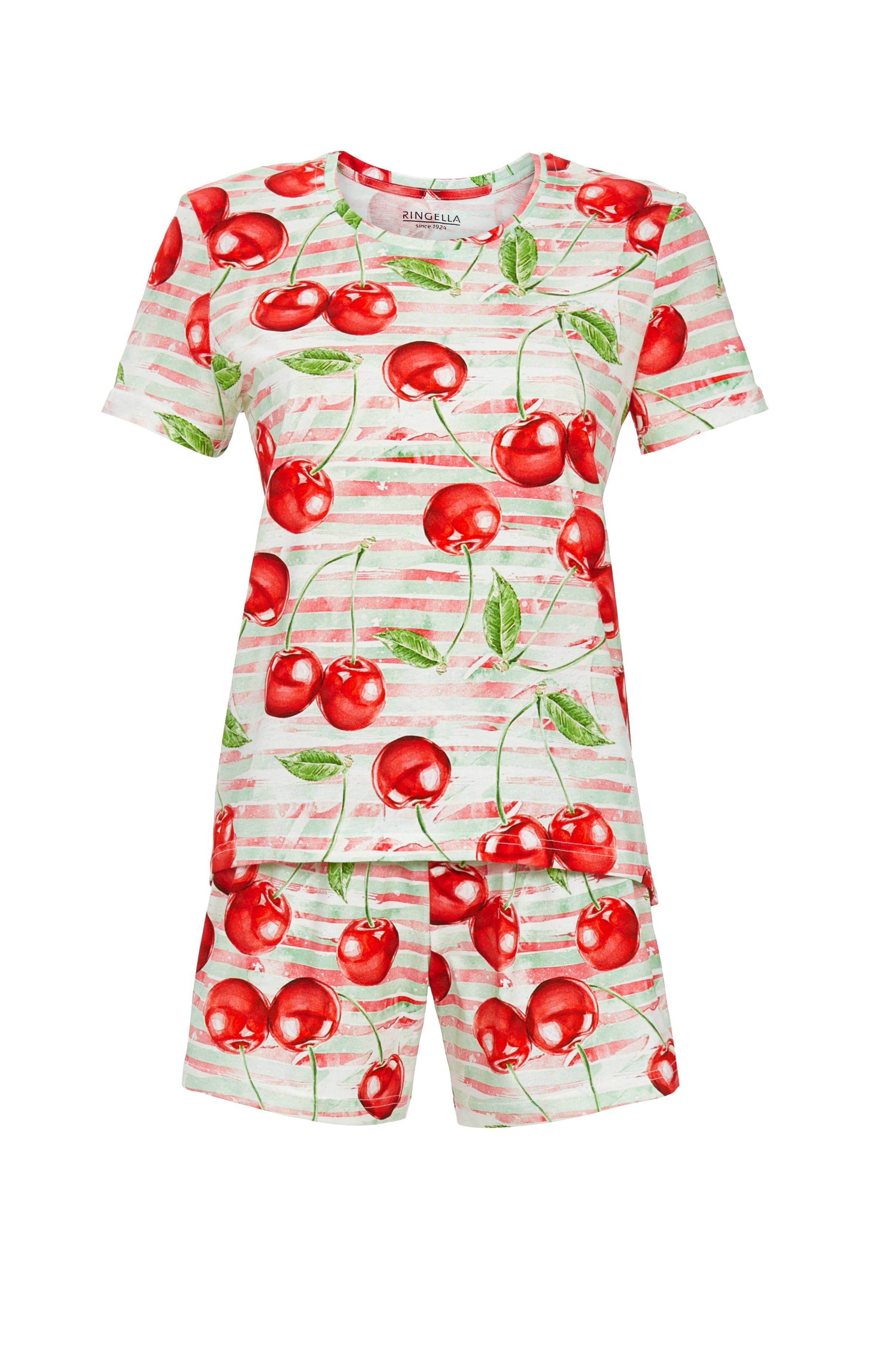 Shorty mit Kirschen-Dessin