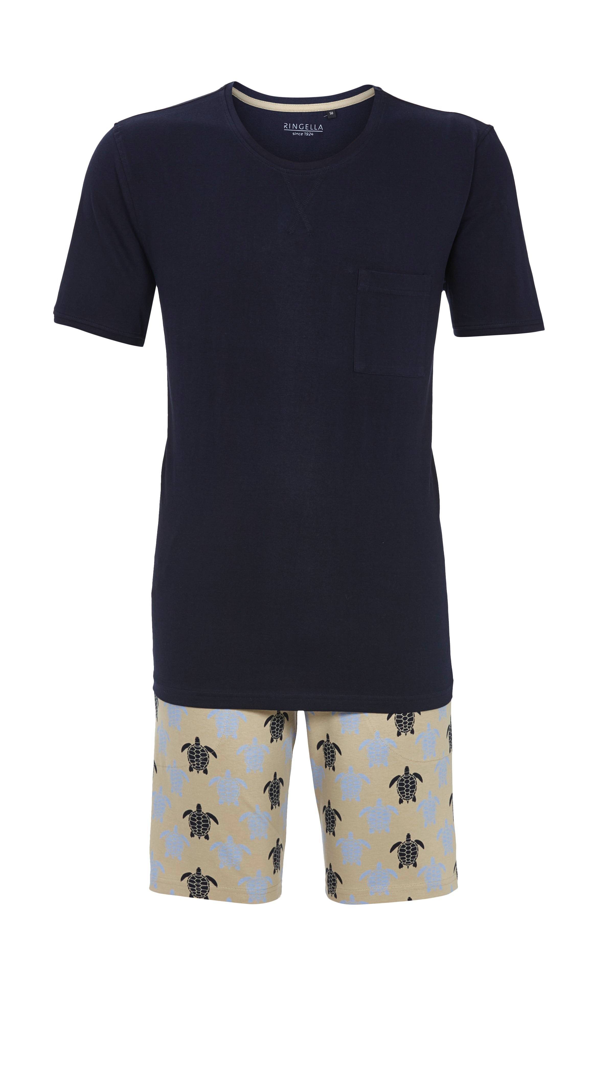 Shorty mit Rundhalsausschnitt