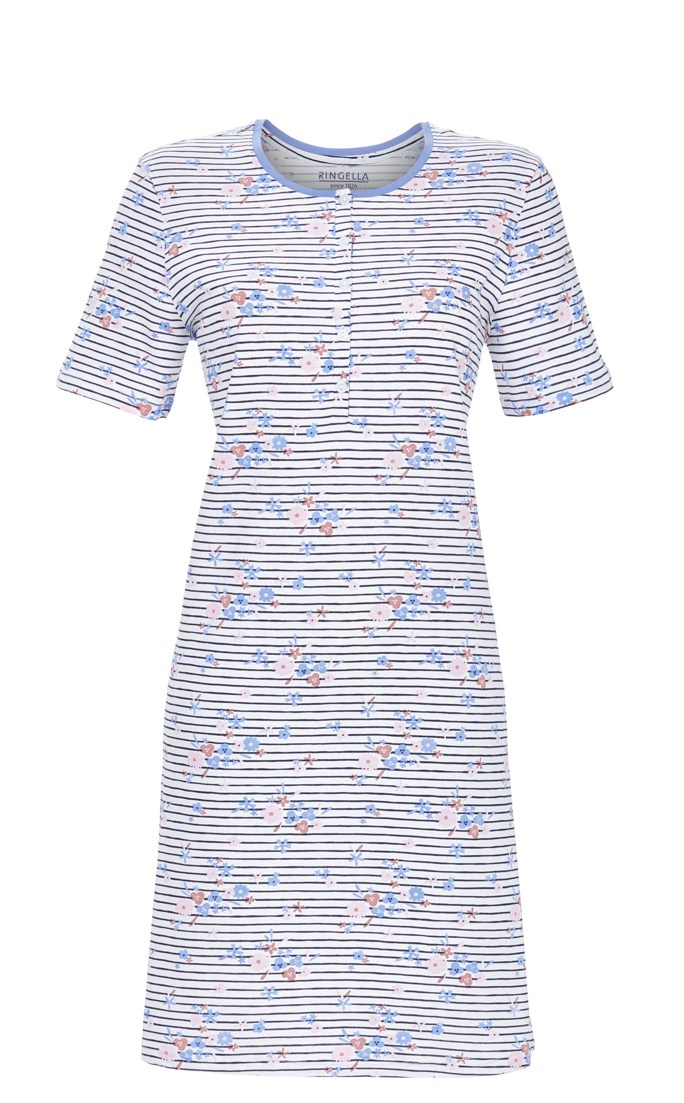 Nachthemd mit Knopfleiste