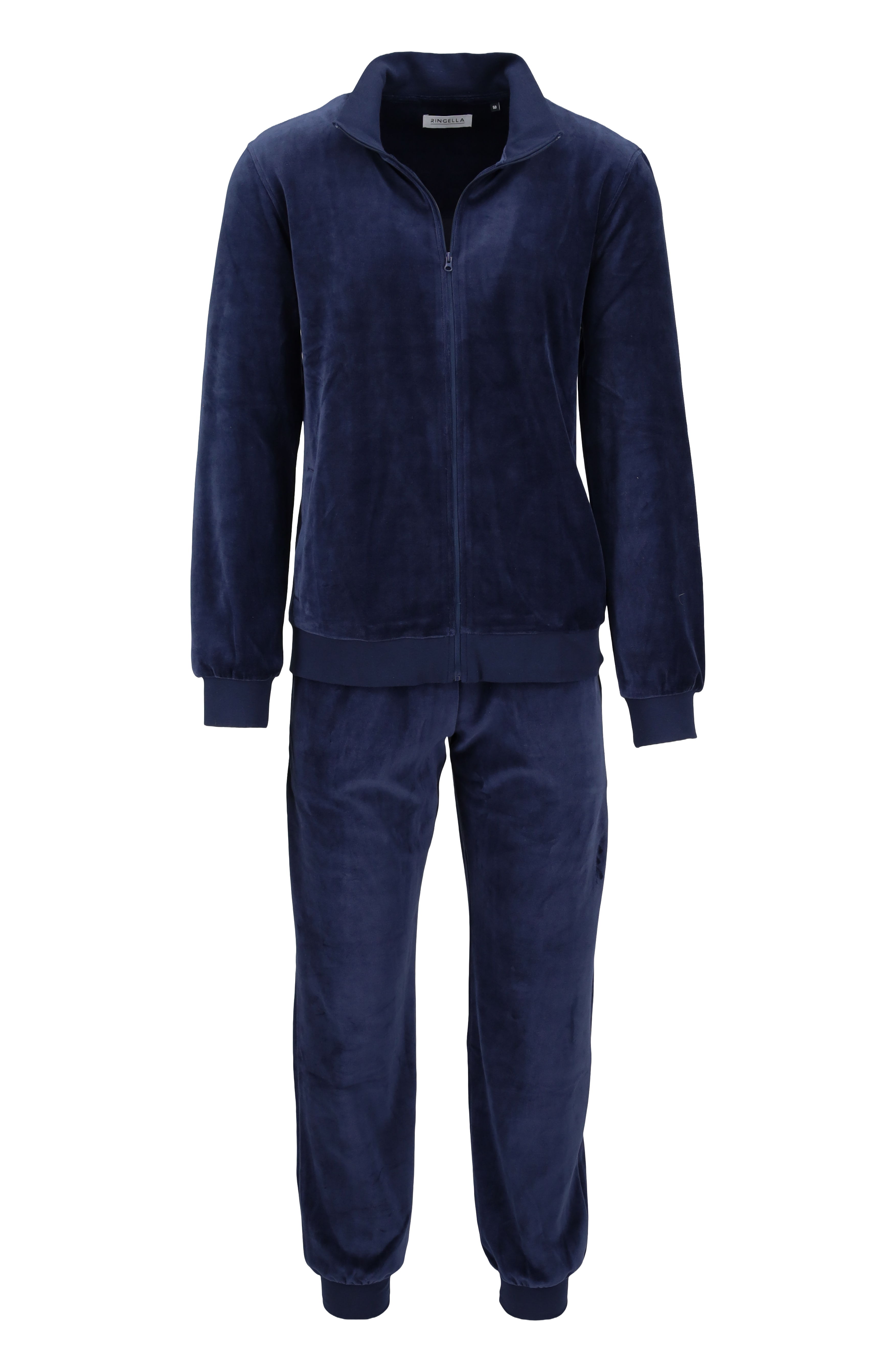 Loungeanzug mit Reißverschluß und Strickbündchen