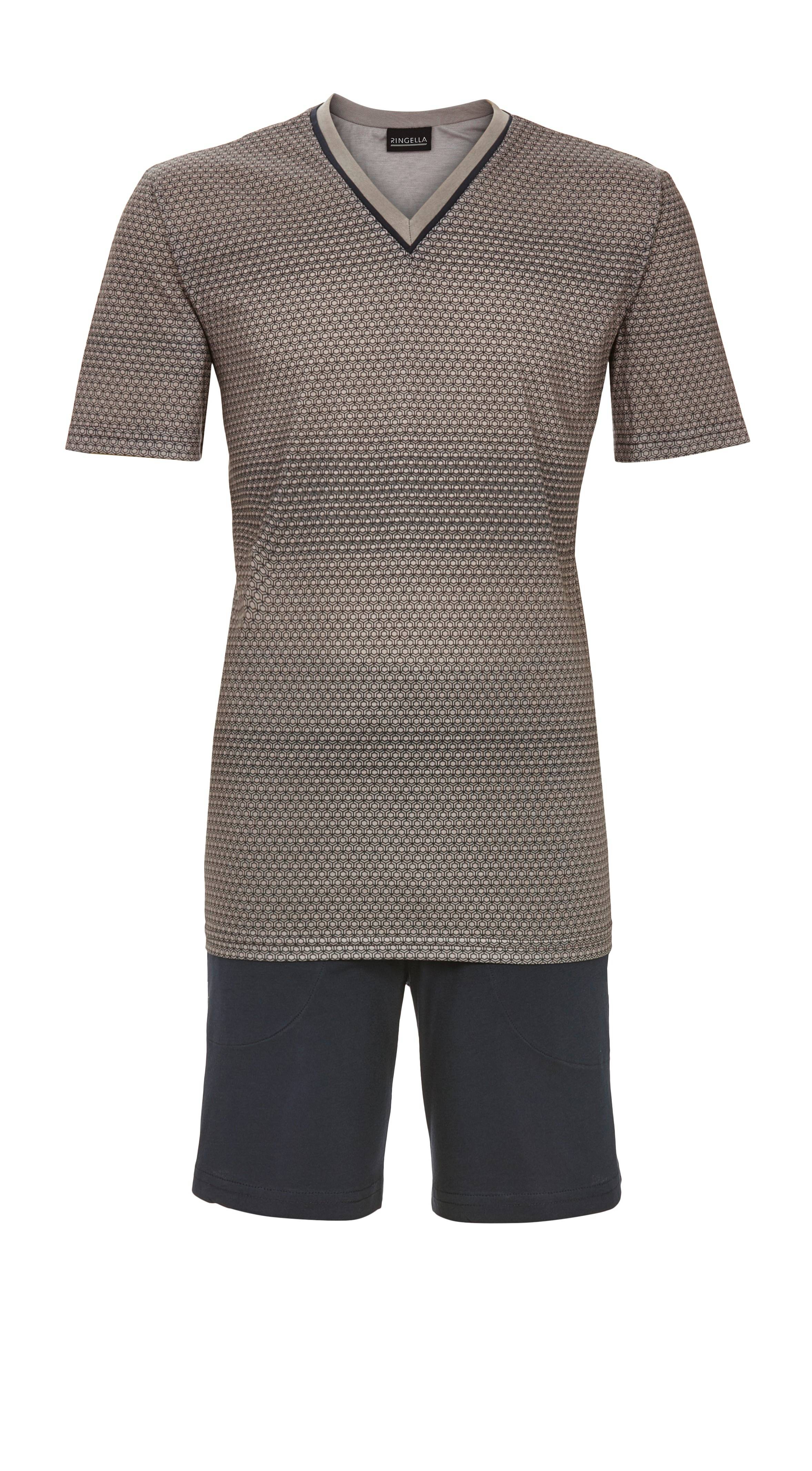 Shorty mit V-Ausschnitt