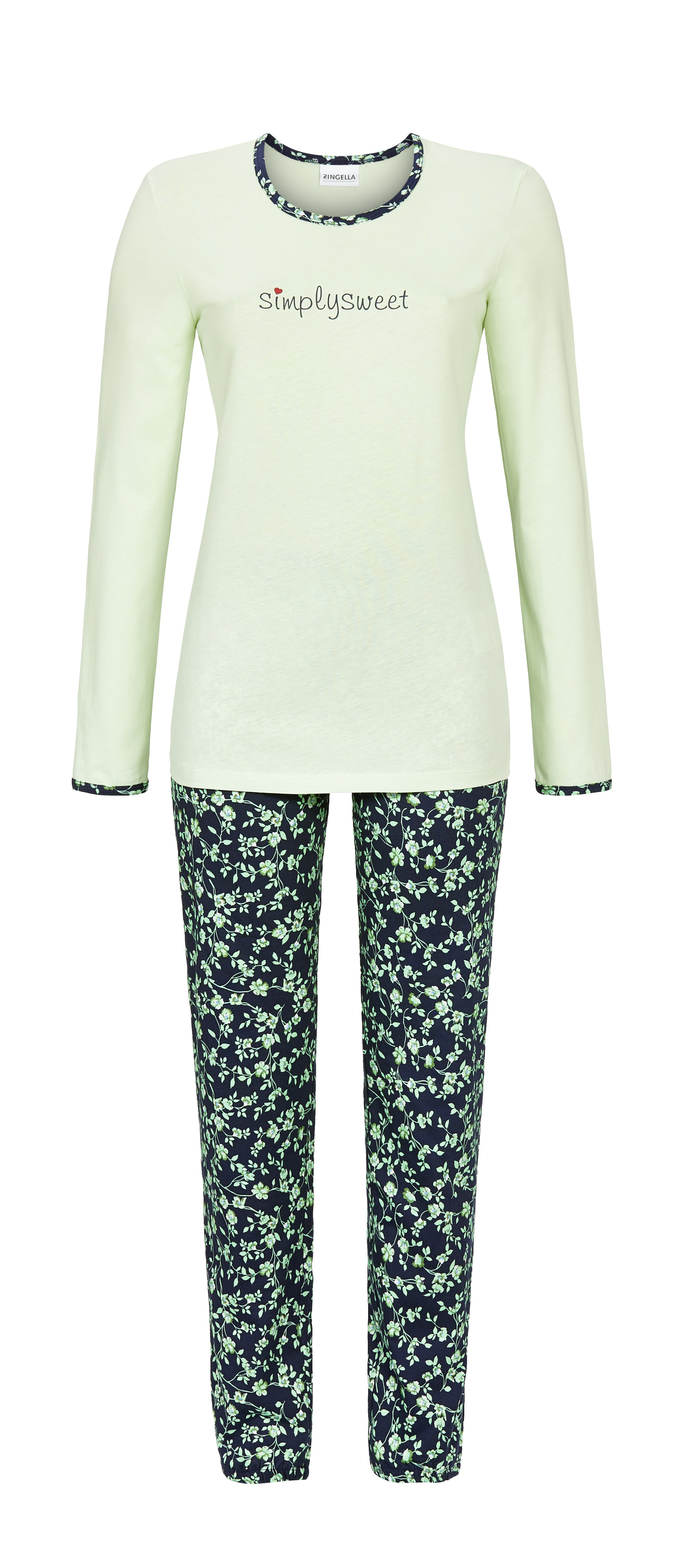 Pyjama mit Motivdruck