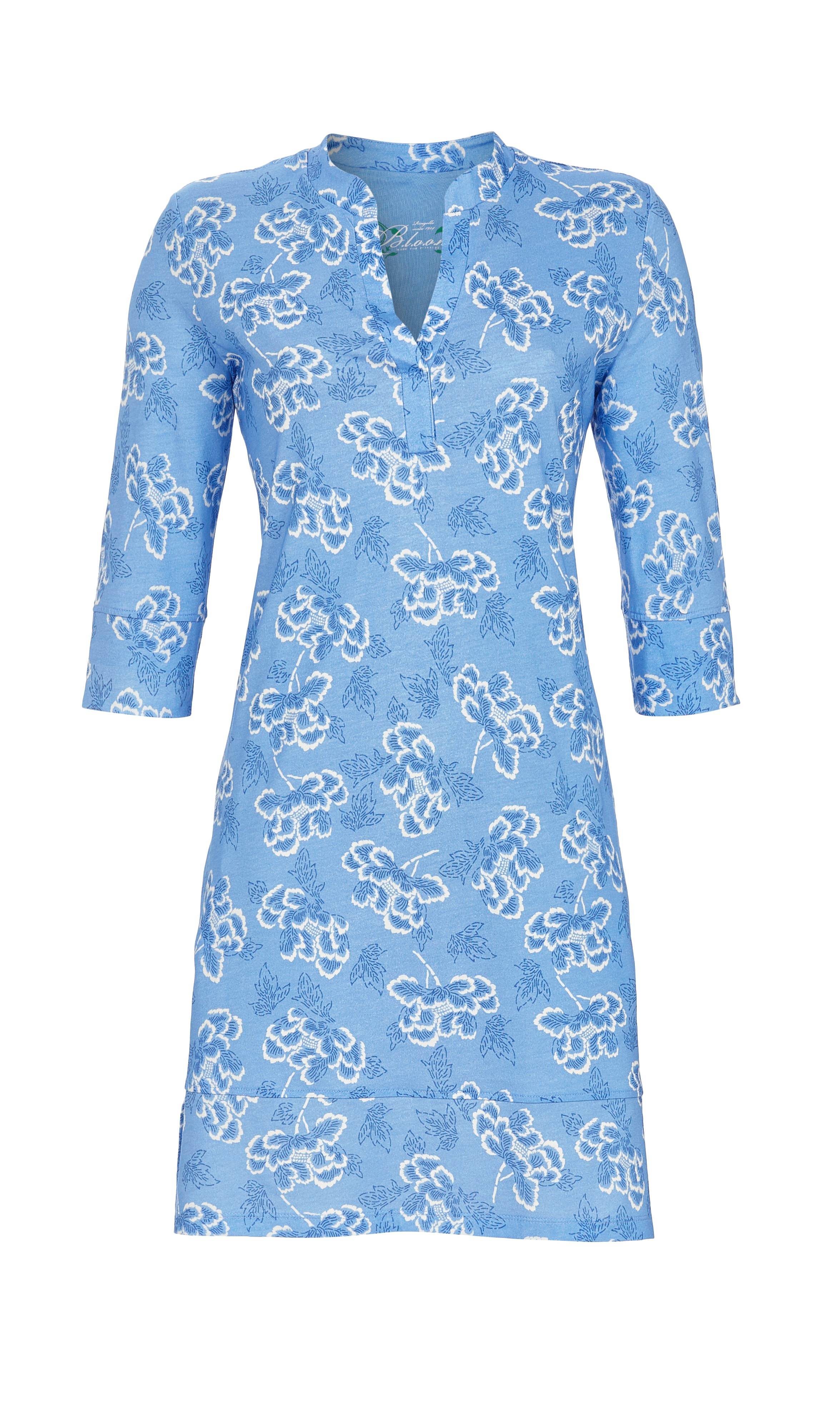 Tunika-Kleid im Floraldessin