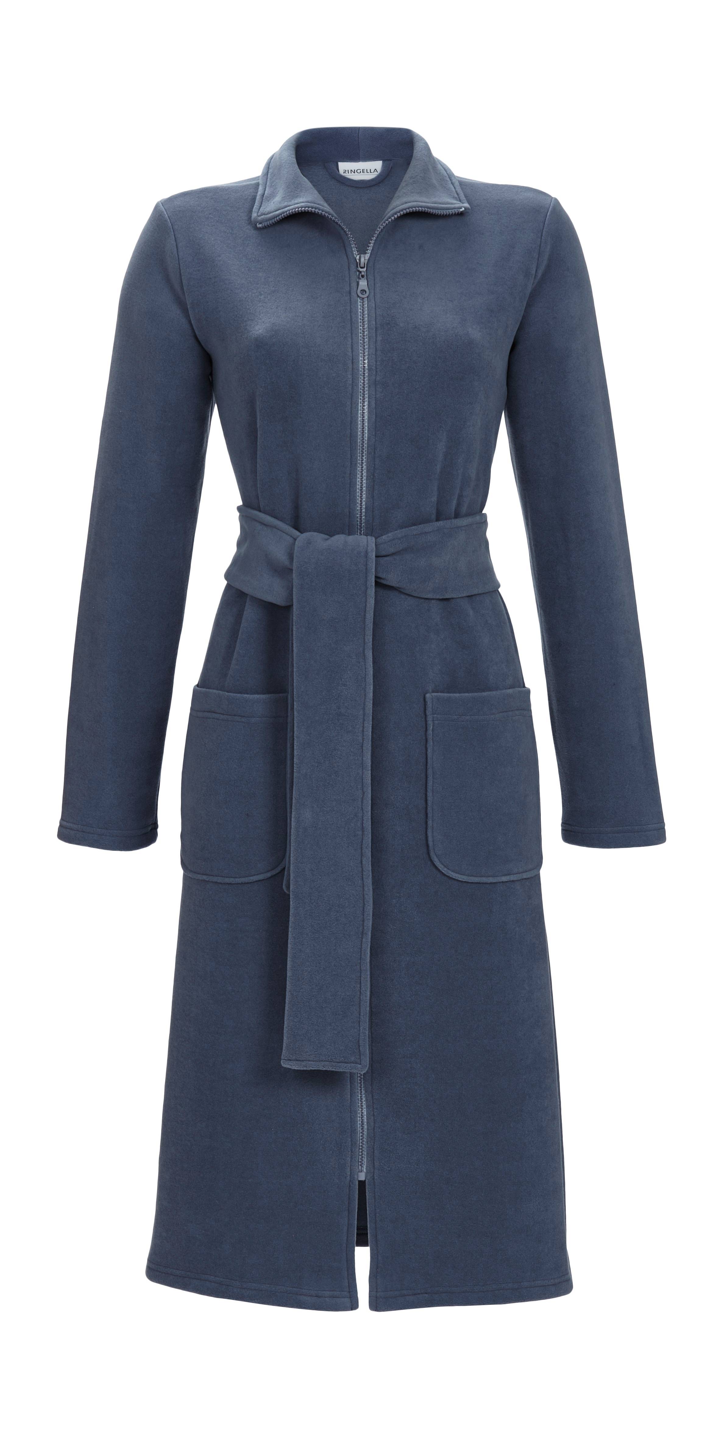 Bademantel mit Reißverschluß