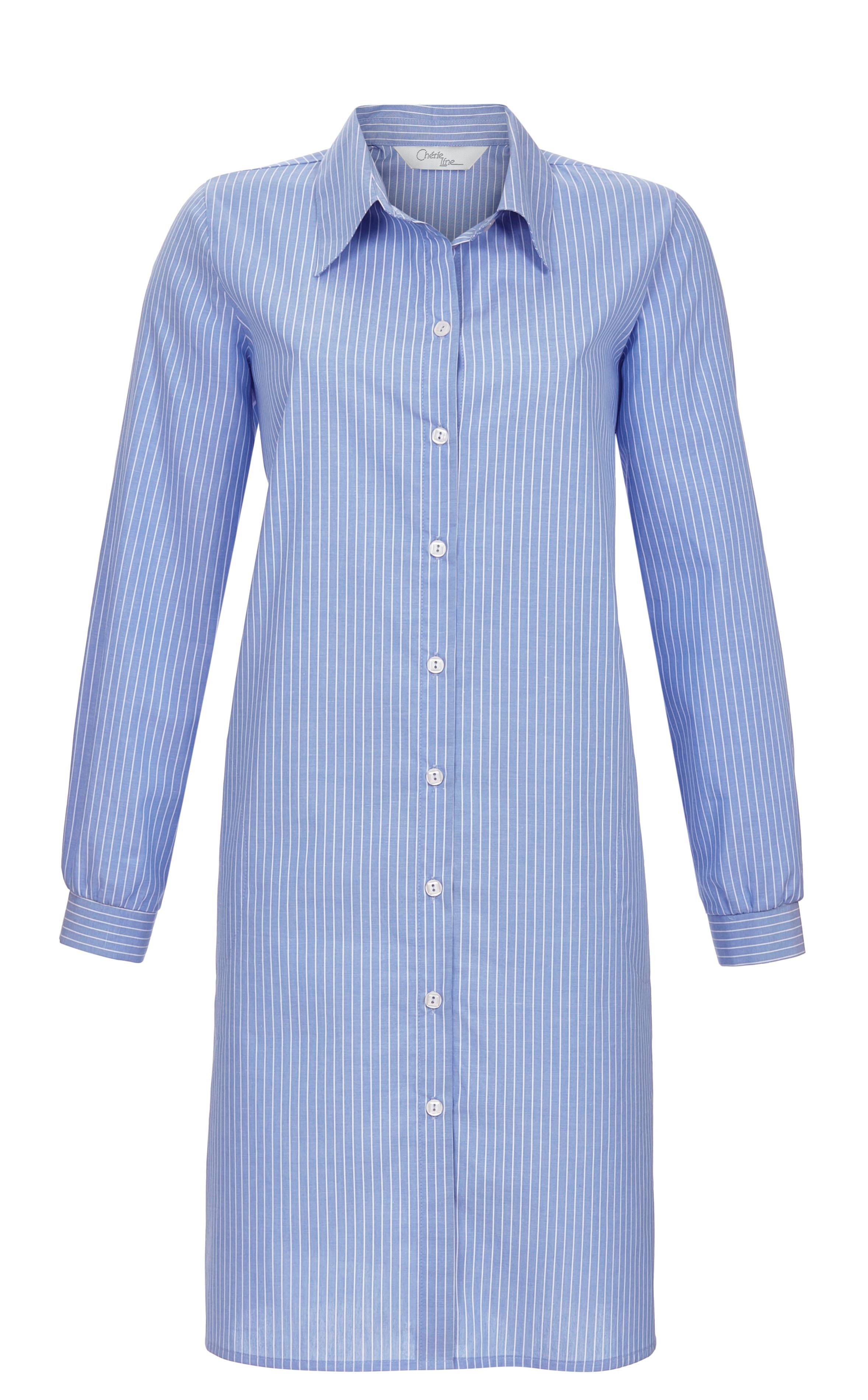 Hemdblusenkleid aus Webware