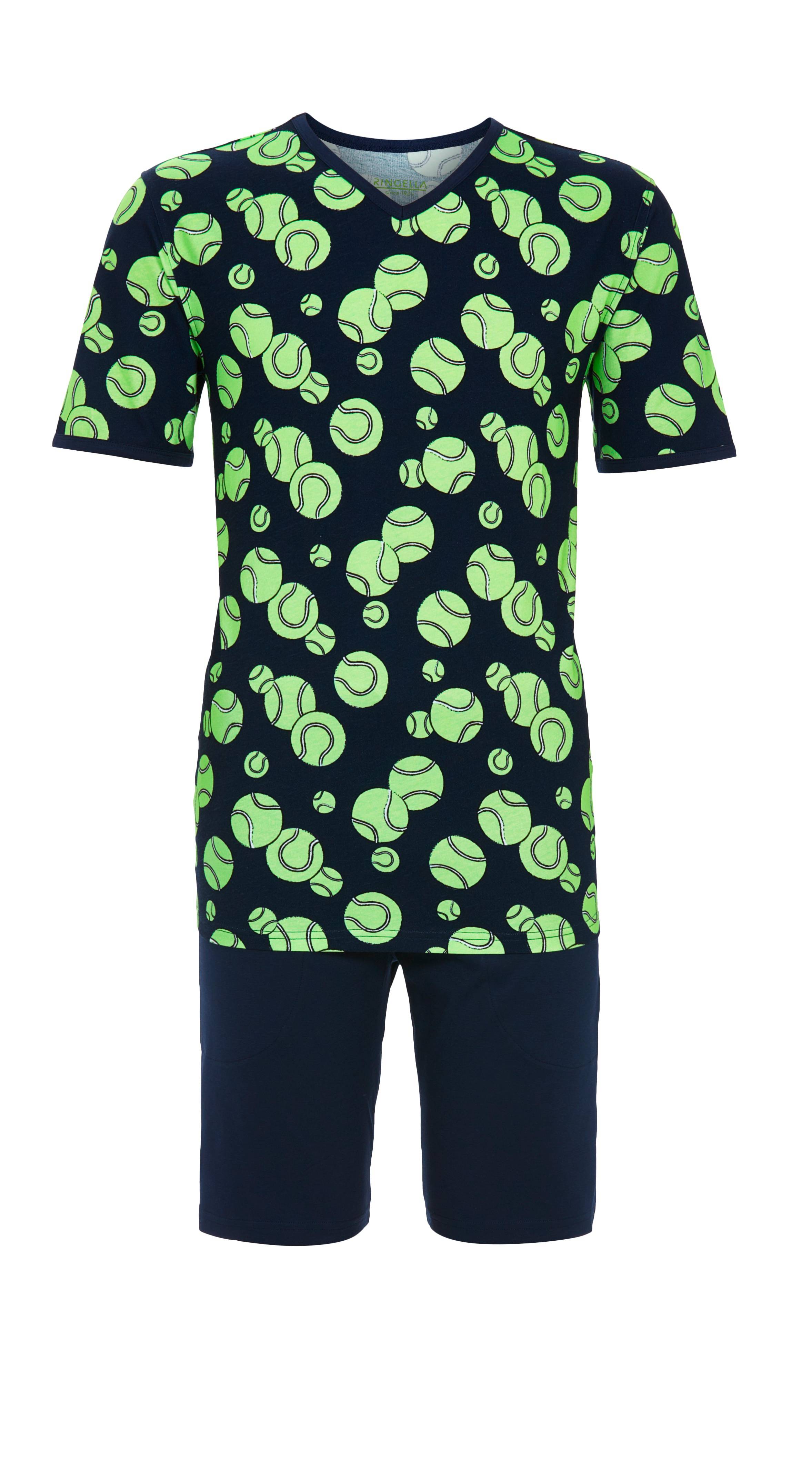 Shorty mit Tennisball-Dessin