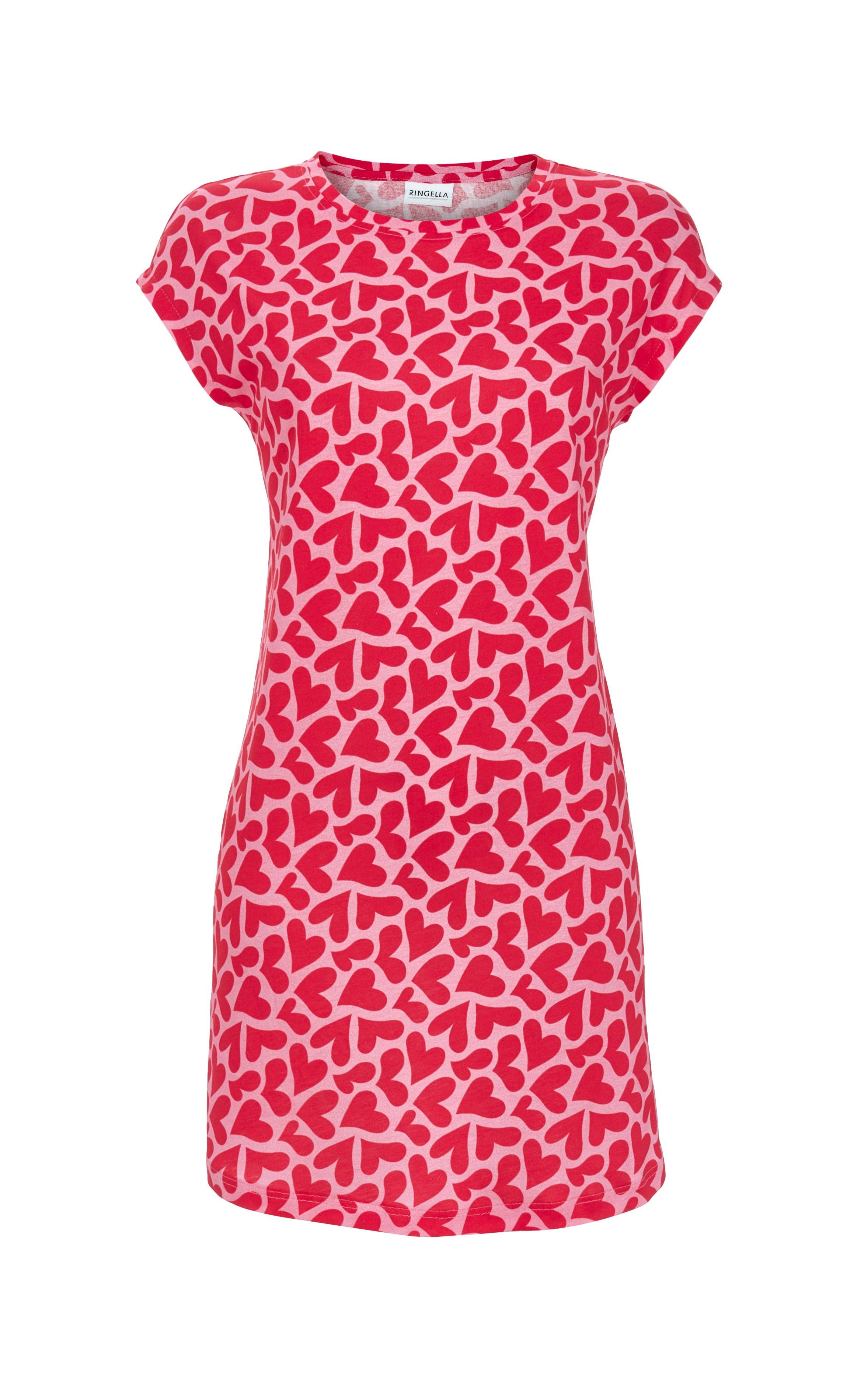 Bigshirt im Herzdessin