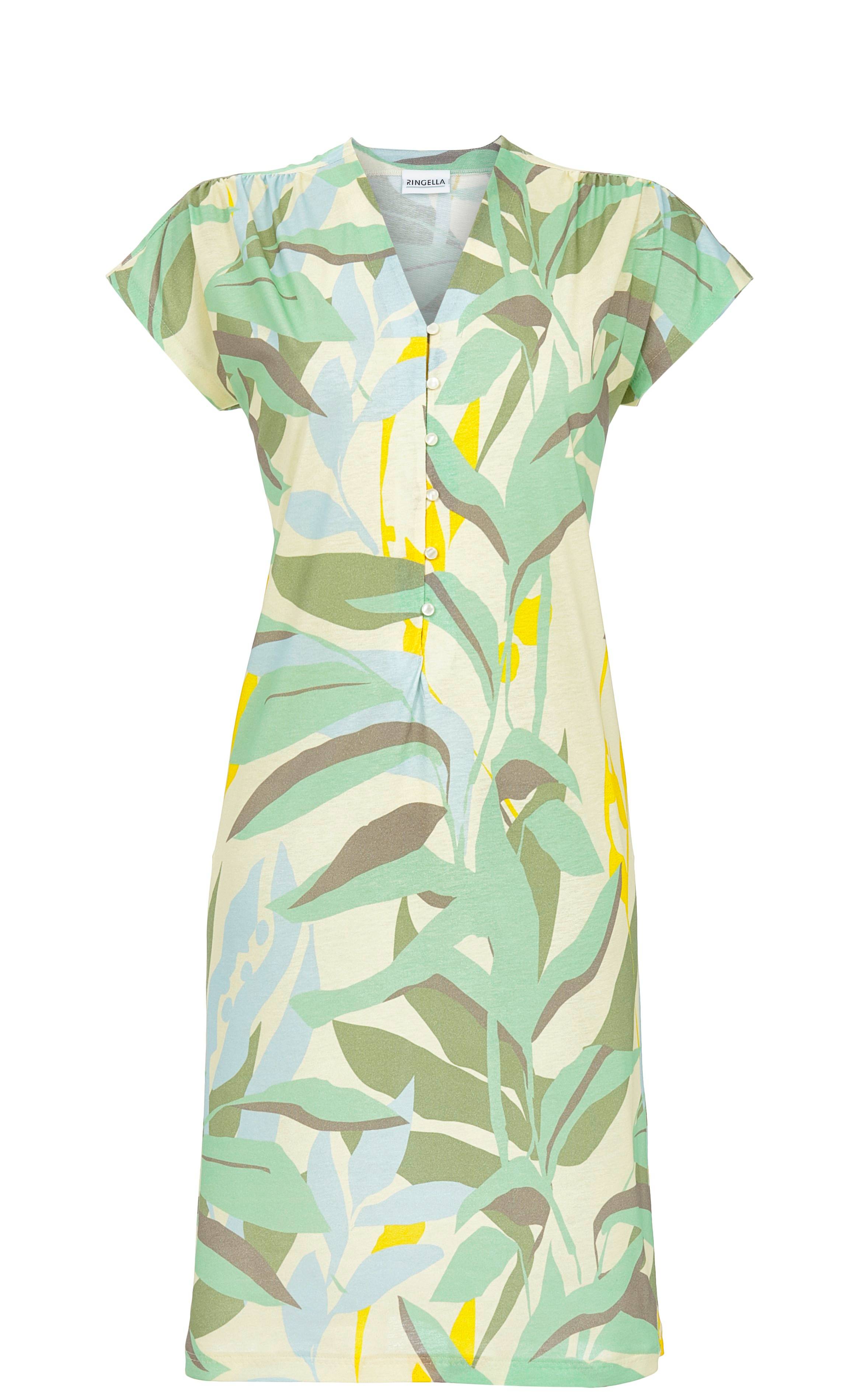 Nachthemd mit langer Knopfleiste