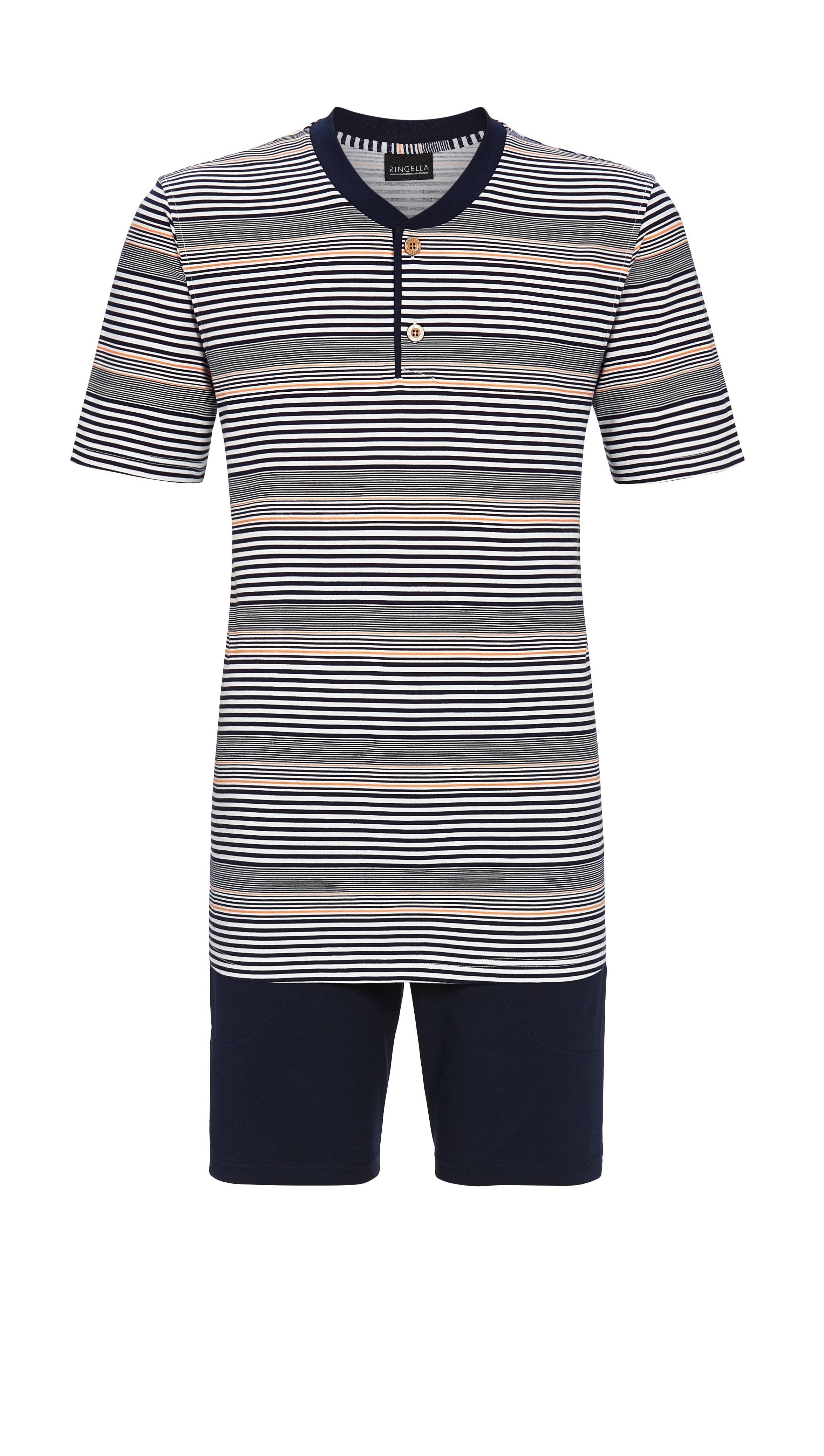 Shorty mit kurzer Knopfleiste