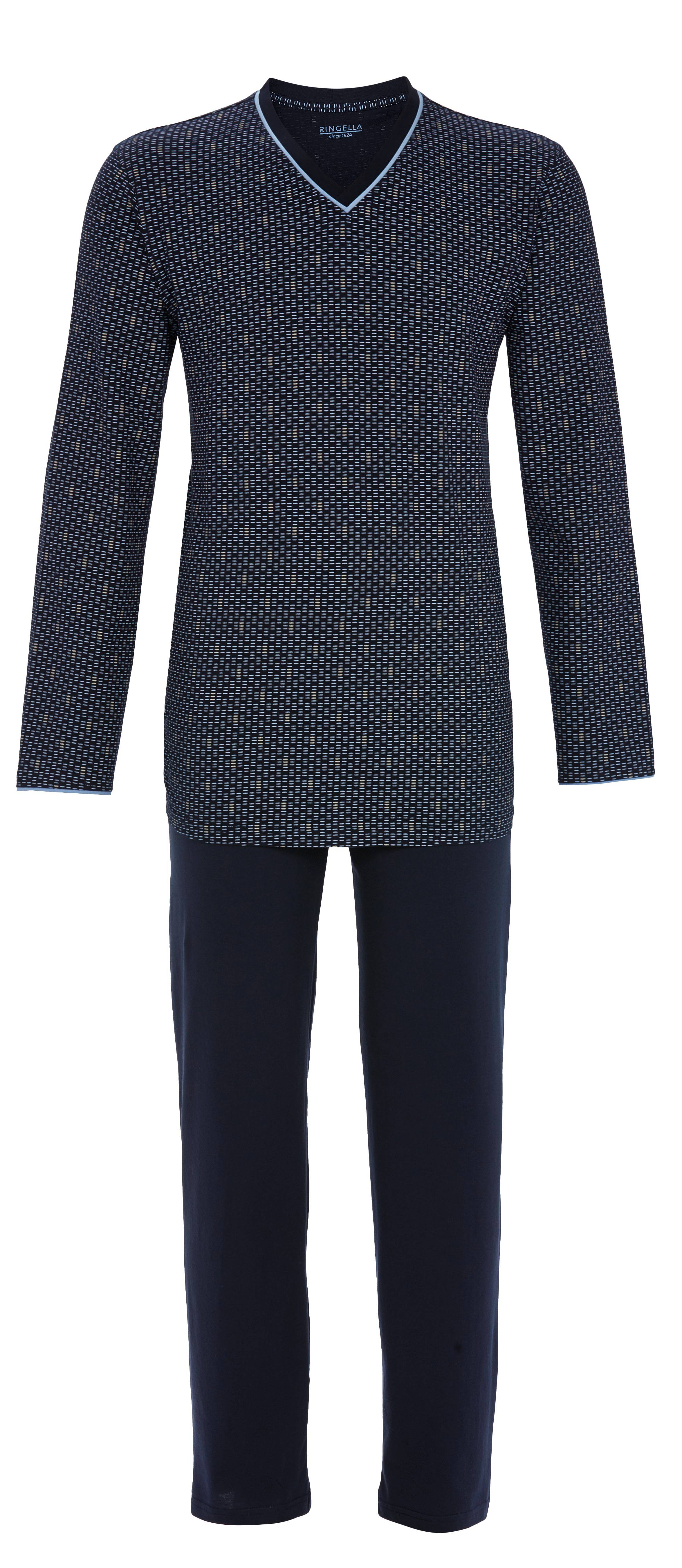 Pyjama mit V-Ausschnitt