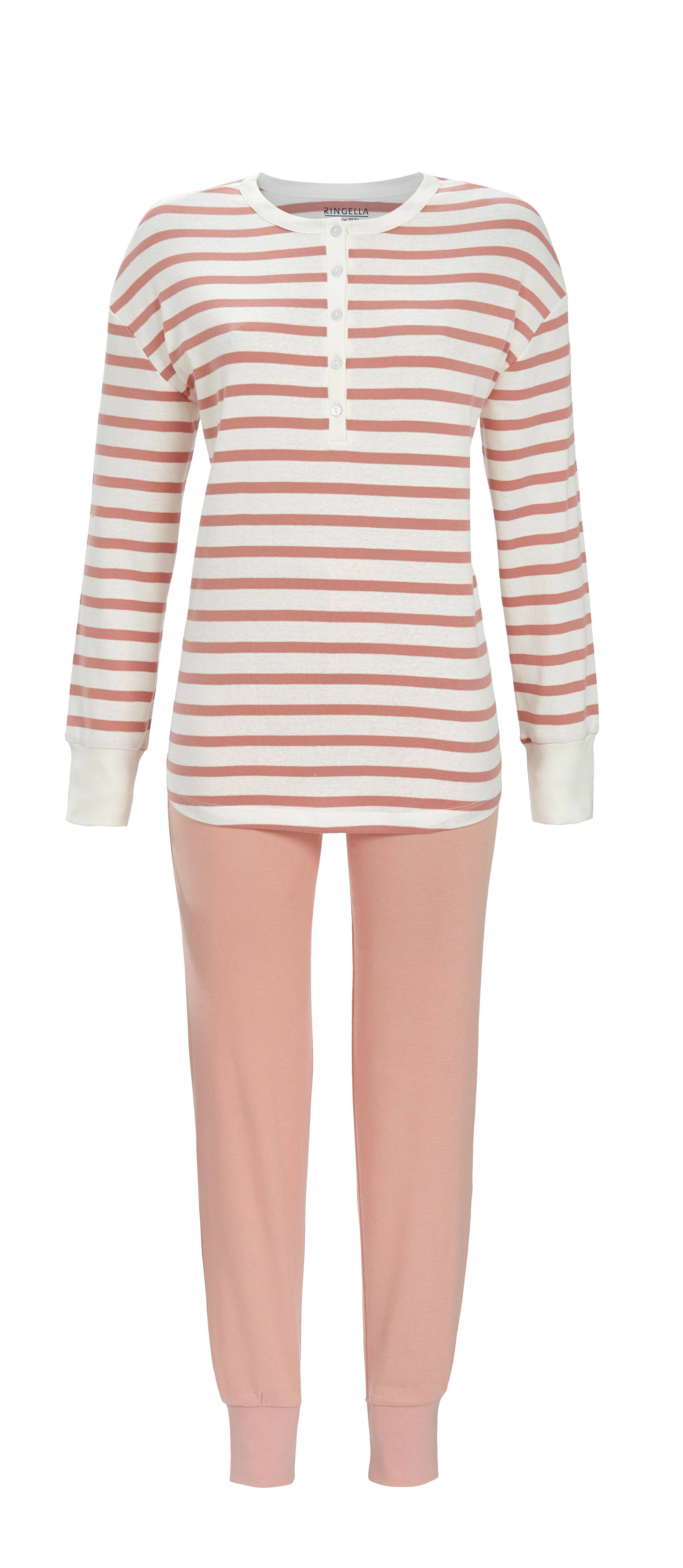 Pyjama mit Strickbündchen