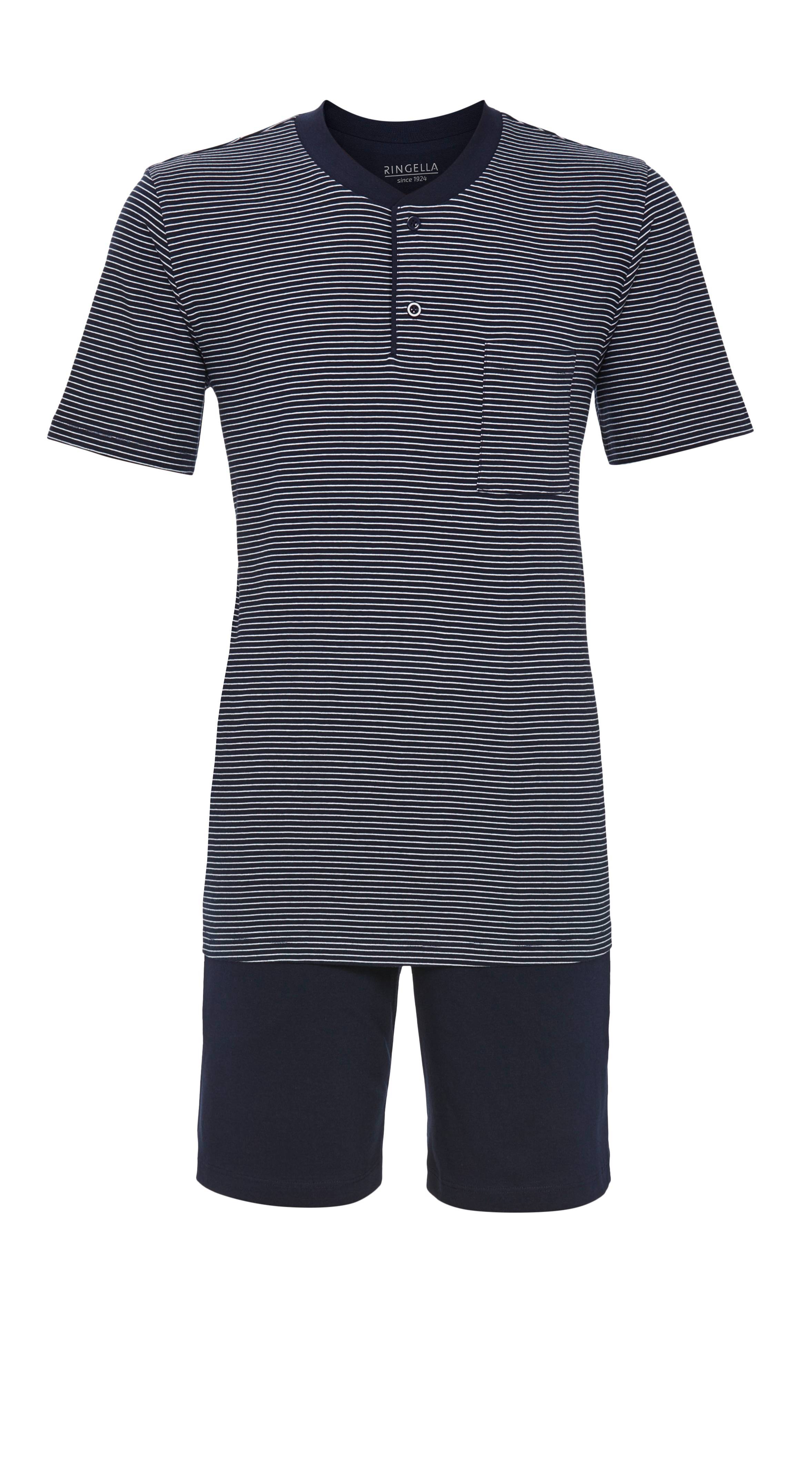 Shorty mit Knopfleiste