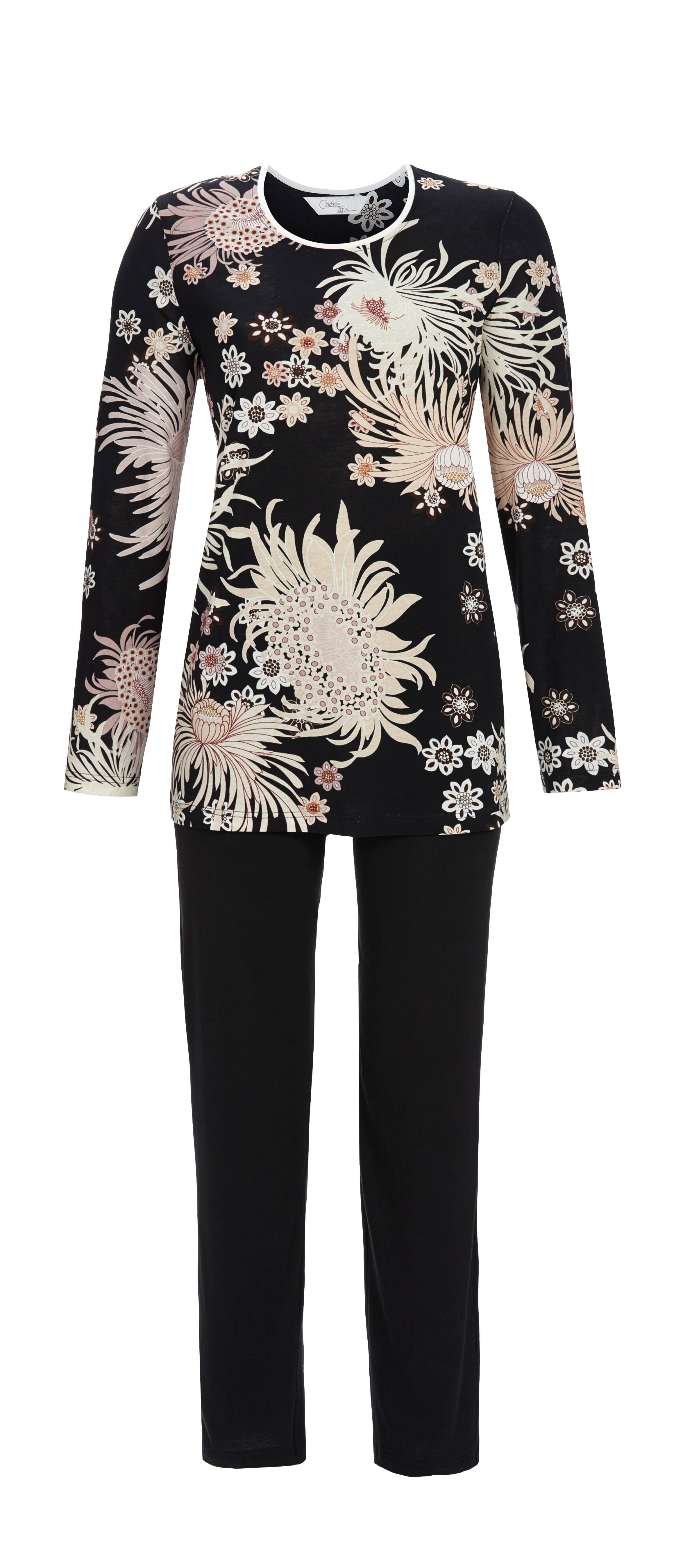 Pyjama mit Blumenallover