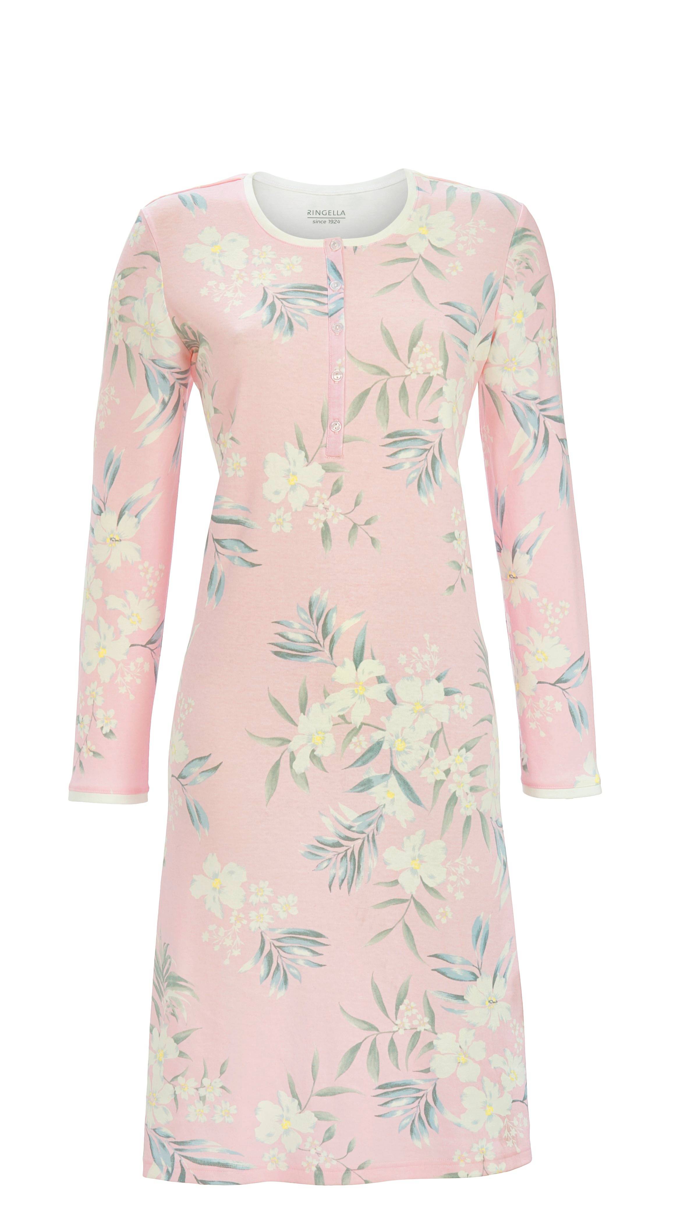 Nachthemd mit Blumendessin